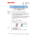 Sharp MX-2300N, MX-2700N, MX-2300G, MX-2700G, MX-2300FG, MX-2700FG (serv.man94) Technical Bulletin