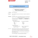 Sharp MX-2301N (serv.man32) Technical Bulletin