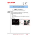 Sharp MX-2301N (serv.man40) Technical Bulletin