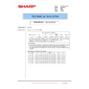 Sharp MX-2301N (serv.man42) Technical Bulletin