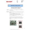 Sharp MX-2310U, MX-3111U (serv.man103) Technical Bulletin