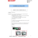 Sharp MX-2310U, MX-3111U (serv.man134) Technical Bulletin