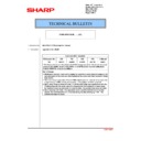 Sharp MX-2310U, MX-3111U (serv.man145) Technical Bulletin