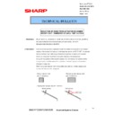 Sharp MX-2310U, MX-3111U (serv.man147) Technical Bulletin