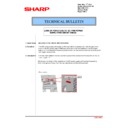 Sharp MX-2310U, MX-3111U (serv.man149) Technical Bulletin