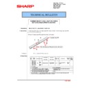 Sharp MX-2310U, MX-3111U (serv.man150) Technical Bulletin