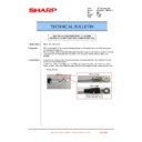 Sharp MX-2310U, MX-3111U (serv.man158) Technical Bulletin