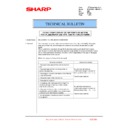 Sharp MX-2310U, MX-3111U (serv.man162) Technical Bulletin