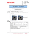 Sharp MX-2310U, MX-3111U (serv.man177) Technical Bulletin