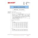Sharp MX-2310U, MX-3111U (serv.man181) Technical Bulletin
