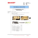 Sharp MX-2310U, MX-3111U (serv.man190) Technical Bulletin