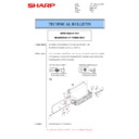 Sharp MX-2310U, MX-3111U (serv.man45) Technical Bulletin