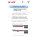 Sharp MX-2310U, MX-3111U (serv.man71) Technical Bulletin