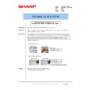 Sharp MX-2600N, MX-3100N, MX-2600G, MX-3100G (serv.man103) Technical Bulletin