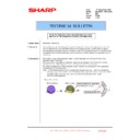 Sharp MX-2600N, MX-3100N, MX-2600G, MX-3100G (serv.man115) Technical Bulletin