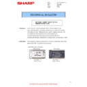 Sharp MX-2600N, MX-3100N, MX-2600G, MX-3100G (serv.man30) Technical Bulletin