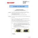 Sharp MX-2600N, MX-3100N, MX-2600G, MX-3100G (serv.man47) Technical Bulletin