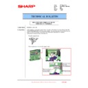 Sharp MX-2600N, MX-3100N, MX-2600G, MX-3100G (serv.man55) Technical Bulletin