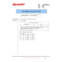 Sharp MX-2600N, MX-3100N, MX-2600G, MX-3100G (serv.man59) Technical Bulletin