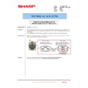 Sharp MX-2600N, MX-3100N, MX-2600G, MX-3100G (serv.man66) Technical Bulletin