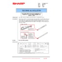 Sharp MX-2600N, MX-3100N, MX-2600G, MX-3100G (serv.man67) Technical Bulletin