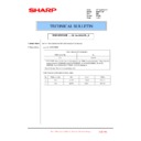Sharp MX-2600N, MX-3100N, MX-2600G, MX-3100G (serv.man73) Technical Bulletin