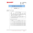 Sharp MX-2600N, MX-3100N, MX-2600G, MX-3100G (serv.man76) Technical Bulletin