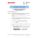 Sharp MX-2600N, MX-3100N, MX-2600G, MX-3100G (serv.man93) Technical Bulletin