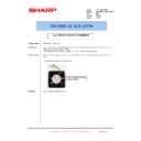 Sharp MX-2600N, MX-3100N, MX-2600G, MX-3100G (serv.man95) Technical Bulletin