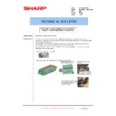 Sharp MX-2600N, MX-3100N, MX-2600G, MX-3100G (serv.man99) Technical Bulletin