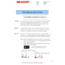 Sharp MX-2610N, MX-3110N, MX-3610N (serv.man101) Technical Bulletin
