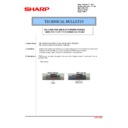 Sharp MX-2610N, MX-3110N, MX-3610N (serv.man165) Technical Bulletin