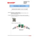 Sharp MX-2610N, MX-3110N, MX-3610N (serv.man166) Technical Bulletin