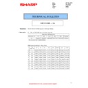 Sharp MX-2610N, MX-3110N, MX-3610N (serv.man75) Technical Bulletin