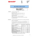 Sharp MX-2614N, MX-3114N (serv.man105) Technical Bulletin