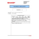 Sharp MX-2614N, MX-3114N (serv.man149) Technical Bulletin