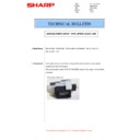 Sharp MX-2614N, MX-3114N (serv.man34) Technical Bulletin