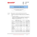 Sharp MX-3500N, MX-3501N, MX-4500N, MX-4501N (serv.man101) Technical Bulletin