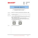 Sharp MX-3500N, MX-3501N, MX-4500N, MX-4501N (serv.man103) Technical Bulletin