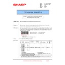 Sharp MX-3500N, MX-3501N, MX-4500N, MX-4501N (serv.man106) Technical Bulletin