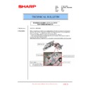 Sharp MX-3500N, MX-3501N, MX-4500N, MX-4501N (serv.man128) Technical Bulletin