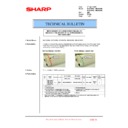 Sharp MX-3500N, MX-3501N, MX-4500N, MX-4501N (serv.man130) Technical Bulletin