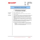 Sharp MX-3500N, MX-3501N, MX-4500N, MX-4501N (serv.man137) Technical Bulletin
