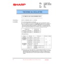 Sharp MX-3500N, MX-3501N, MX-4500N, MX-4501N (serv.man138) Technical Bulletin