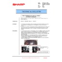 Sharp MX-3500N, MX-3501N, MX-4500N, MX-4501N (serv.man141) Technical Bulletin