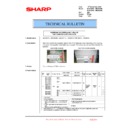 Sharp MX-3500N, MX-3501N, MX-4500N, MX-4501N (serv.man145) Technical Bulletin