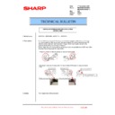 Sharp MX-3500N, MX-3501N, MX-4500N, MX-4501N (serv.man148) Technical Bulletin