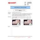 Sharp MX-3500N, MX-3501N, MX-4500N, MX-4501N (serv.man157) Technical Bulletin