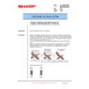 Sharp MX-3500N, MX-3501N, MX-4500N, MX-4501N (serv.man158) Technical Bulletin