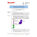 Sharp MX-3500N, MX-3501N, MX-4500N, MX-4501N (serv.man164) Technical Bulletin